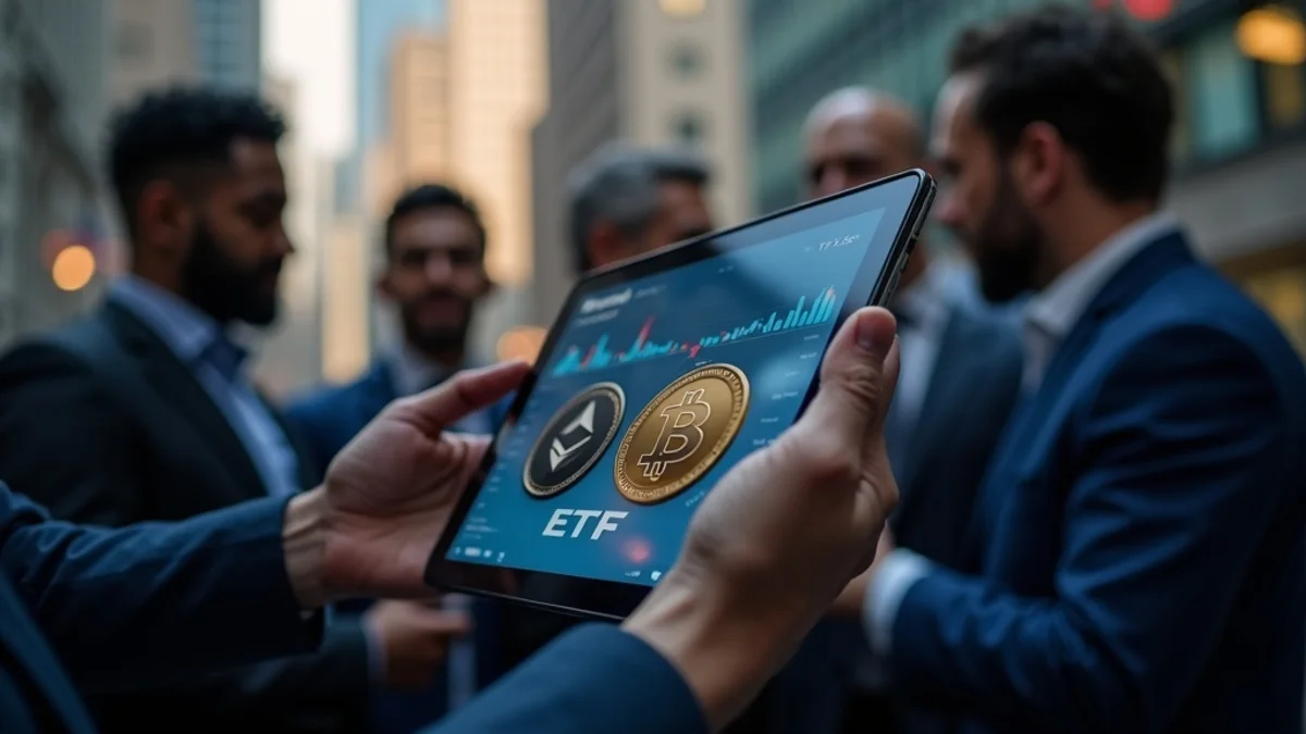 Bitcoin e ETFs de Ether Veem Entradas em Meio às Lutas do Mercado