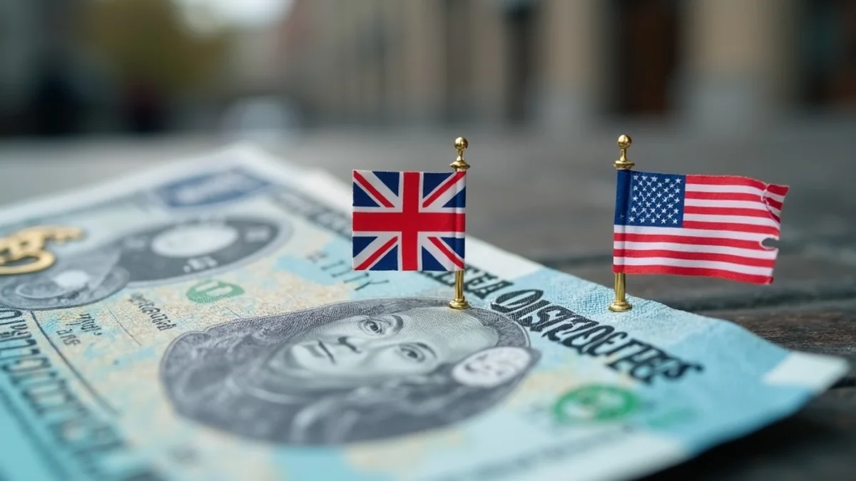 Sterling Hoje: Libra Sobe à Medida que o Dólar Enfraquece